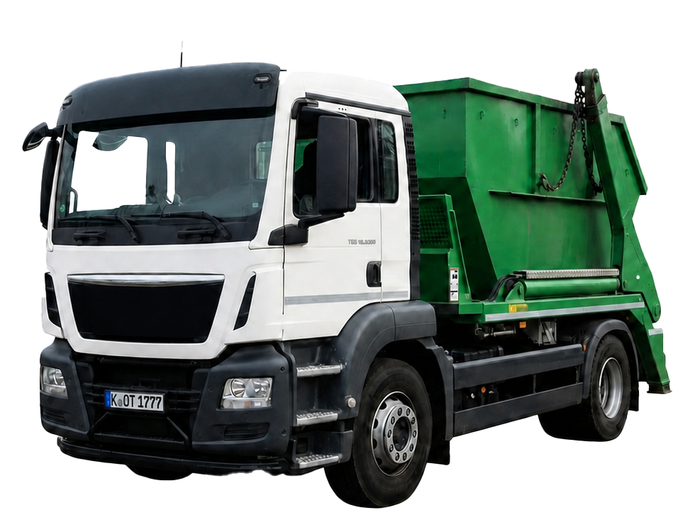 Construction waste container
